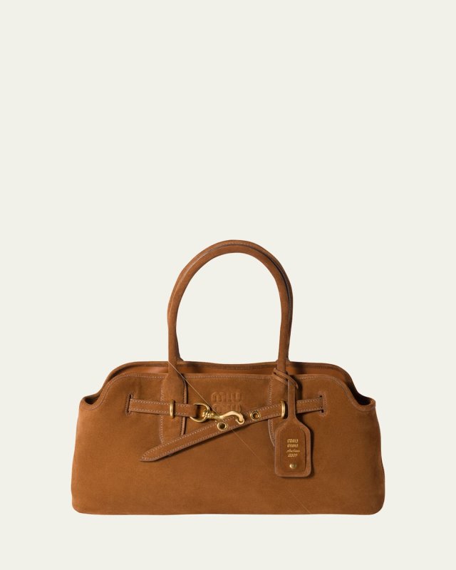 Aventure Suede Shoulder Bag
